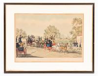 After James Pollard, (British, 1792-1867), The Four-In-Hand Club, Hyde Park