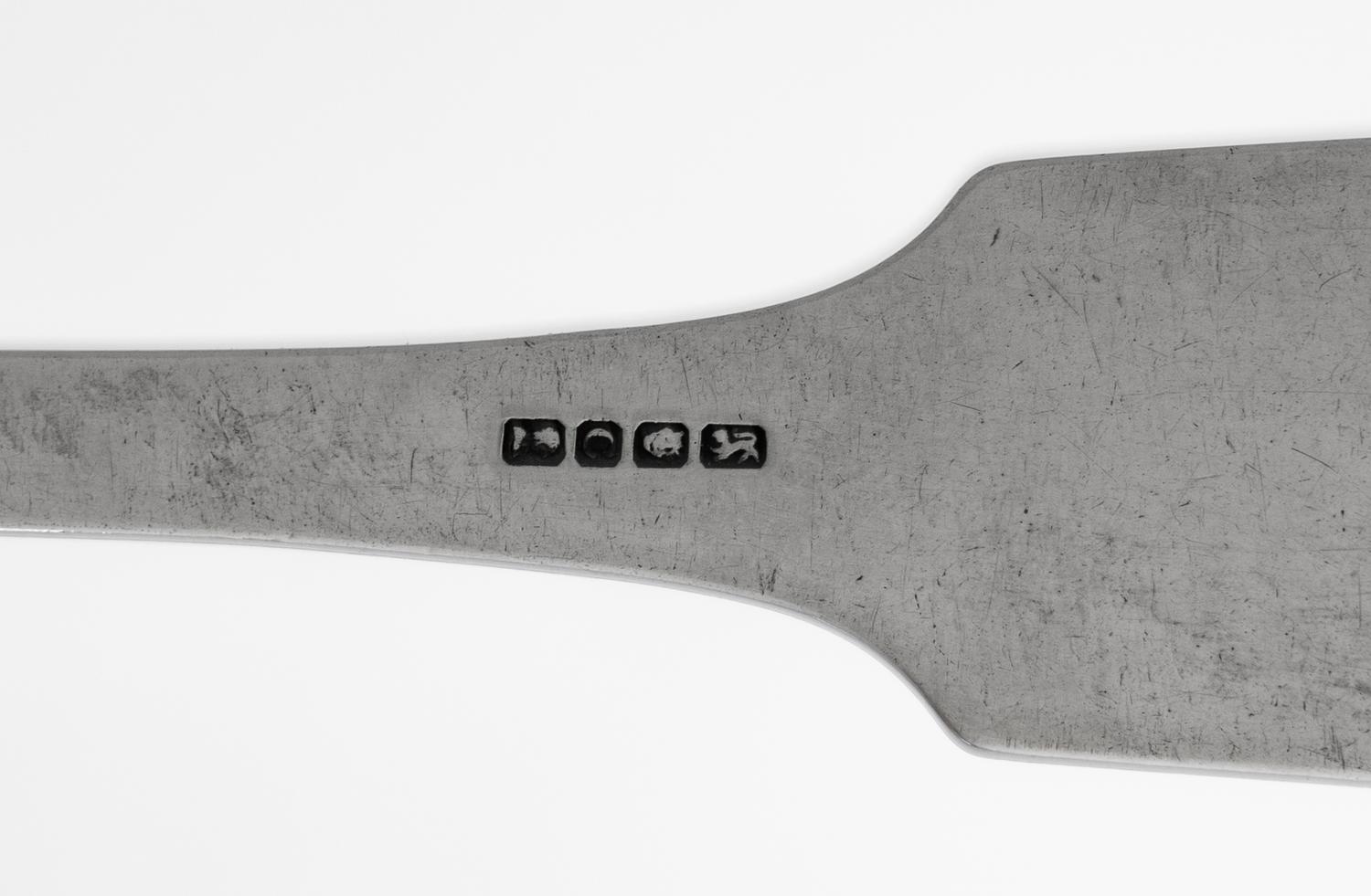 A Group of Six English Silver Ladles