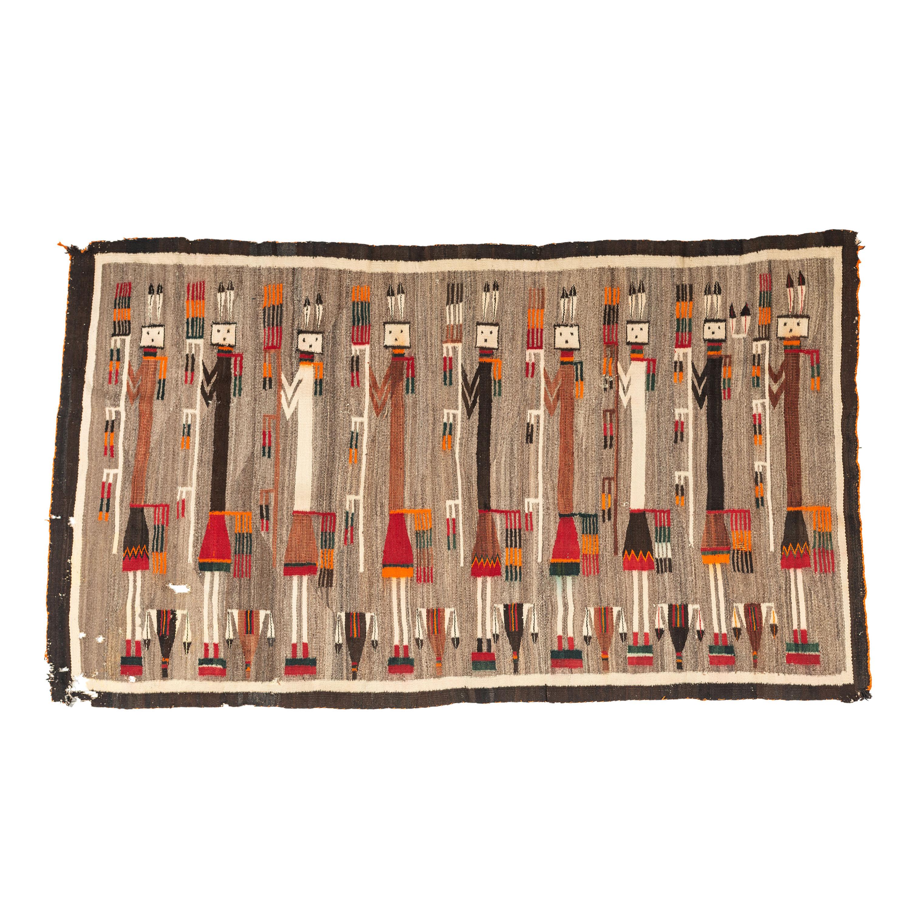 Navajo Yei Weaving / Rug