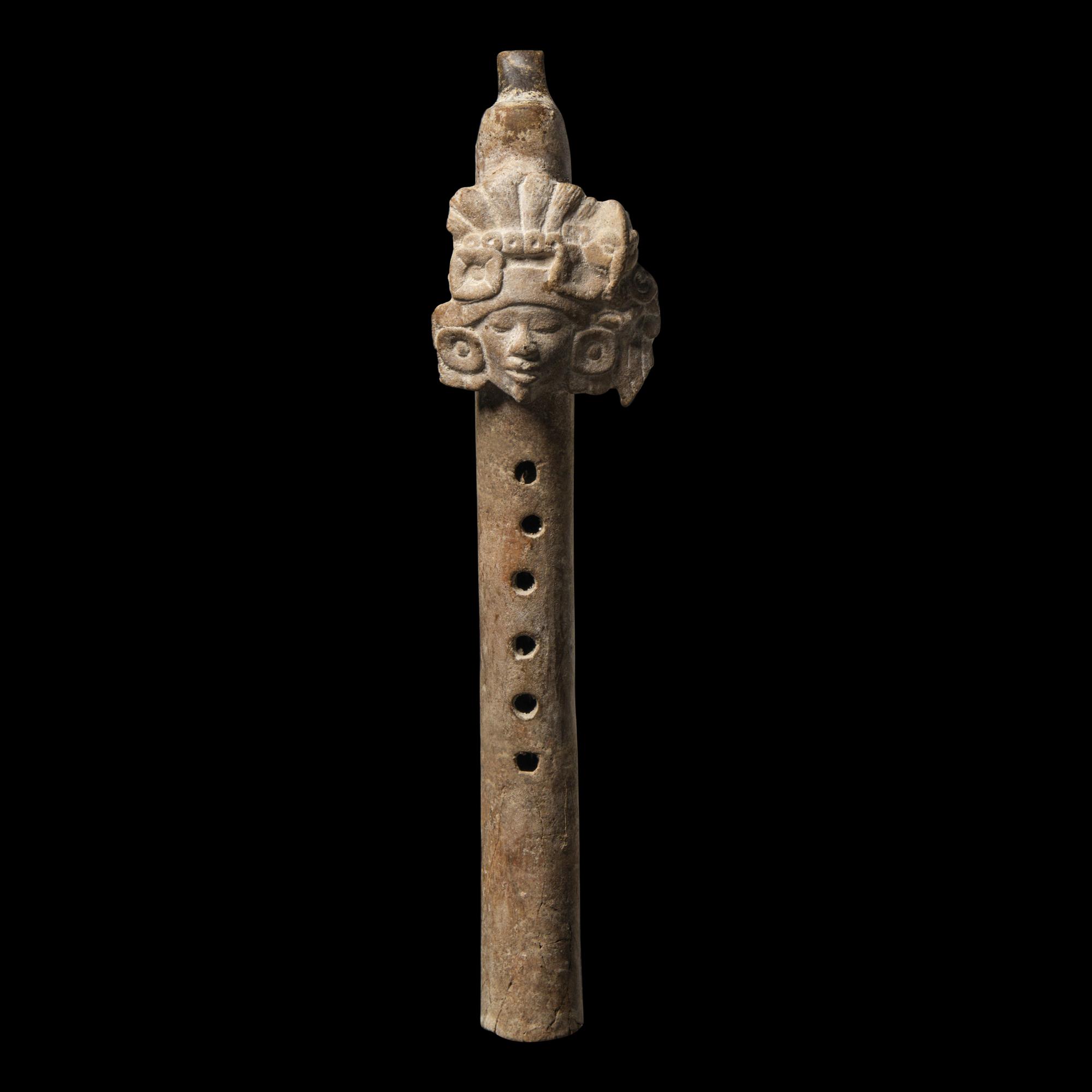 A Maya Terracotta Flute