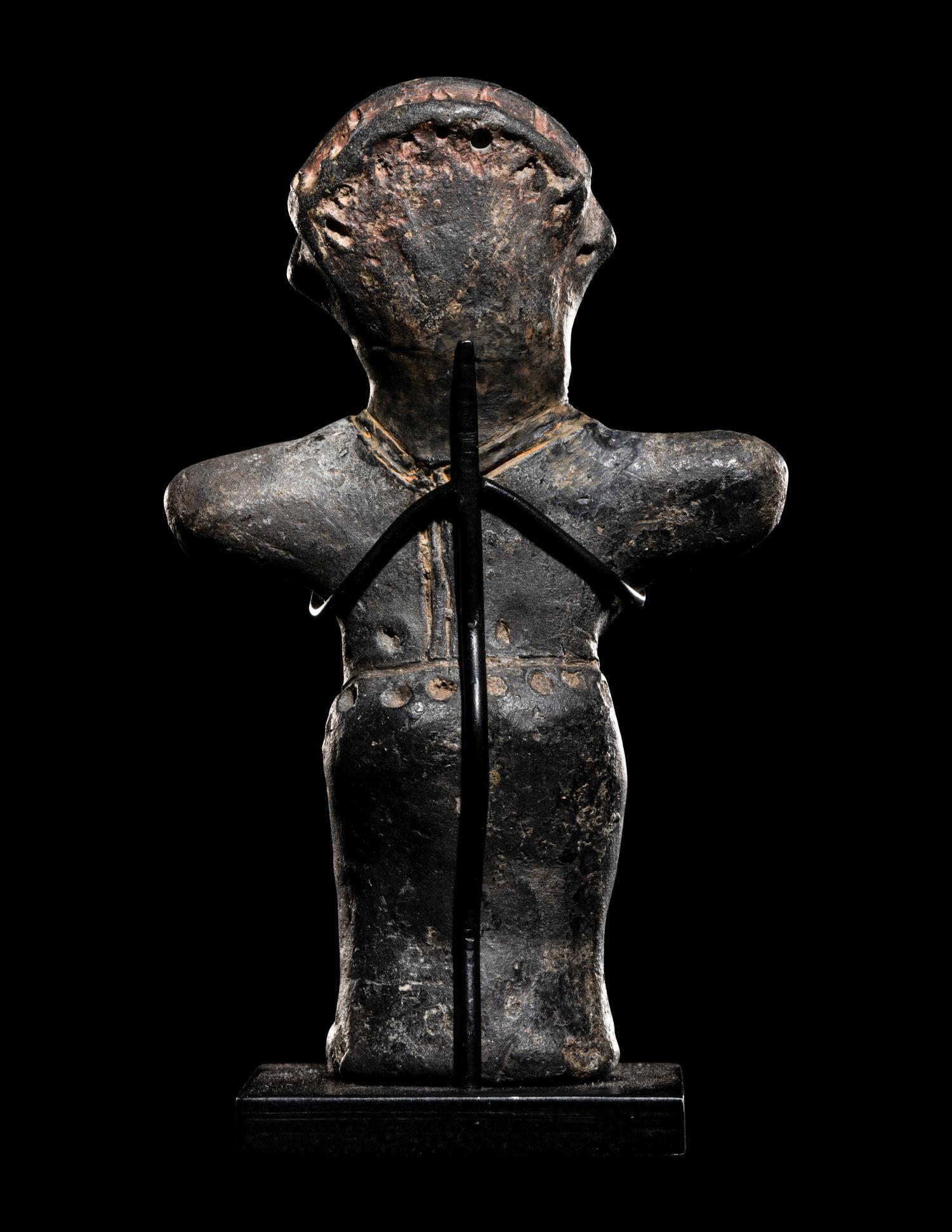 A Vinča Terracotta Female Figure