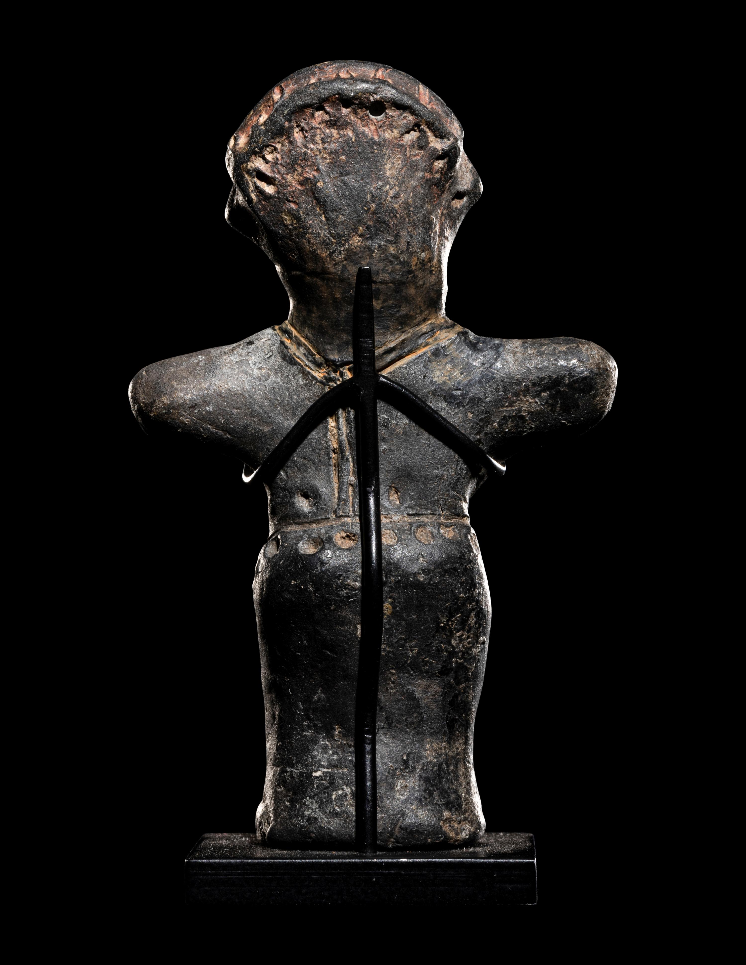 A Vinča Terracotta Female Figure