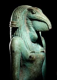 An Egyptian Faience Thoth