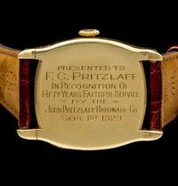 A Yellow Gold Wristwatch, Patek Philippe,
