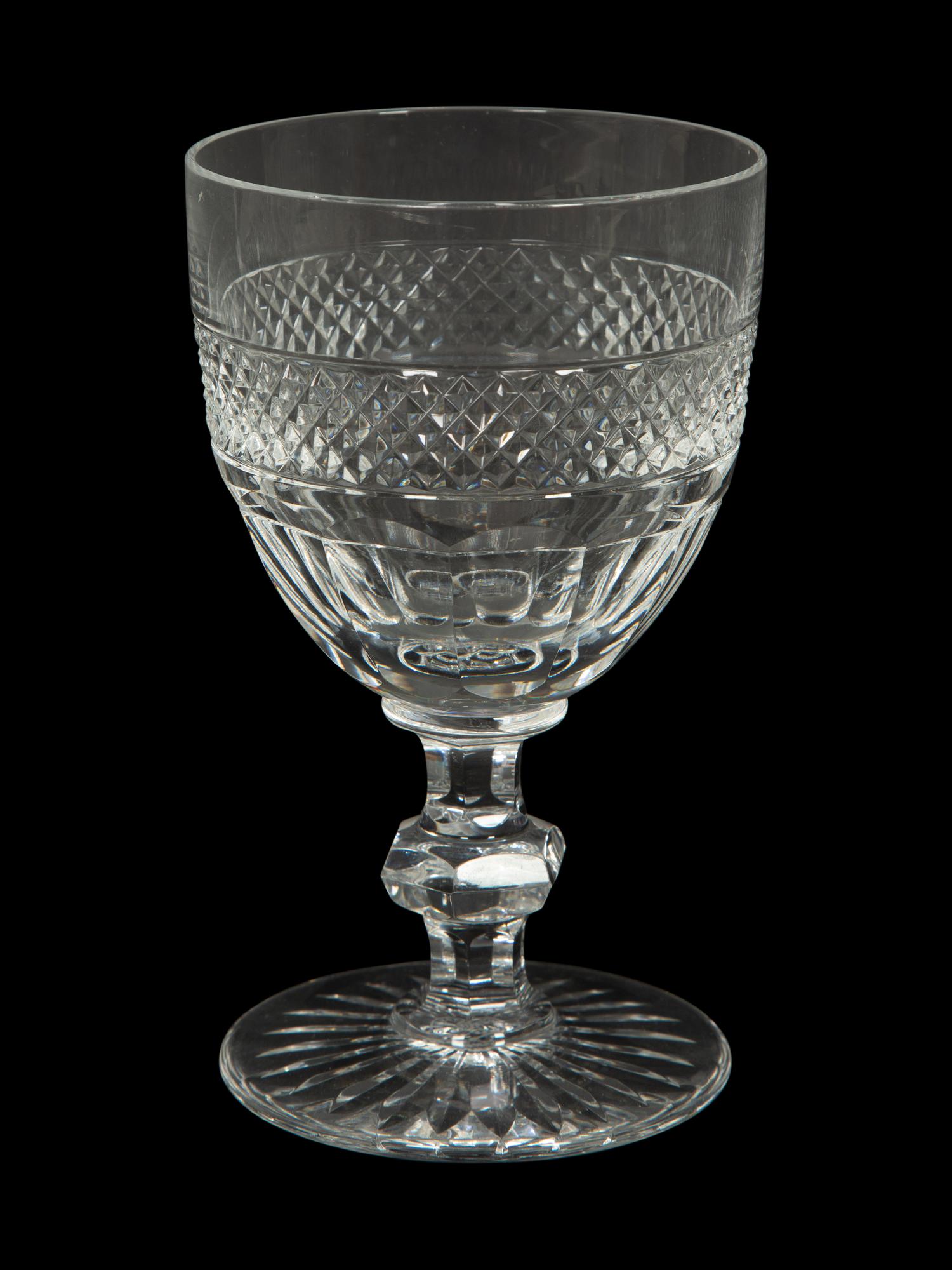 A Baccarat Kensington Cut Glass Stemware Service