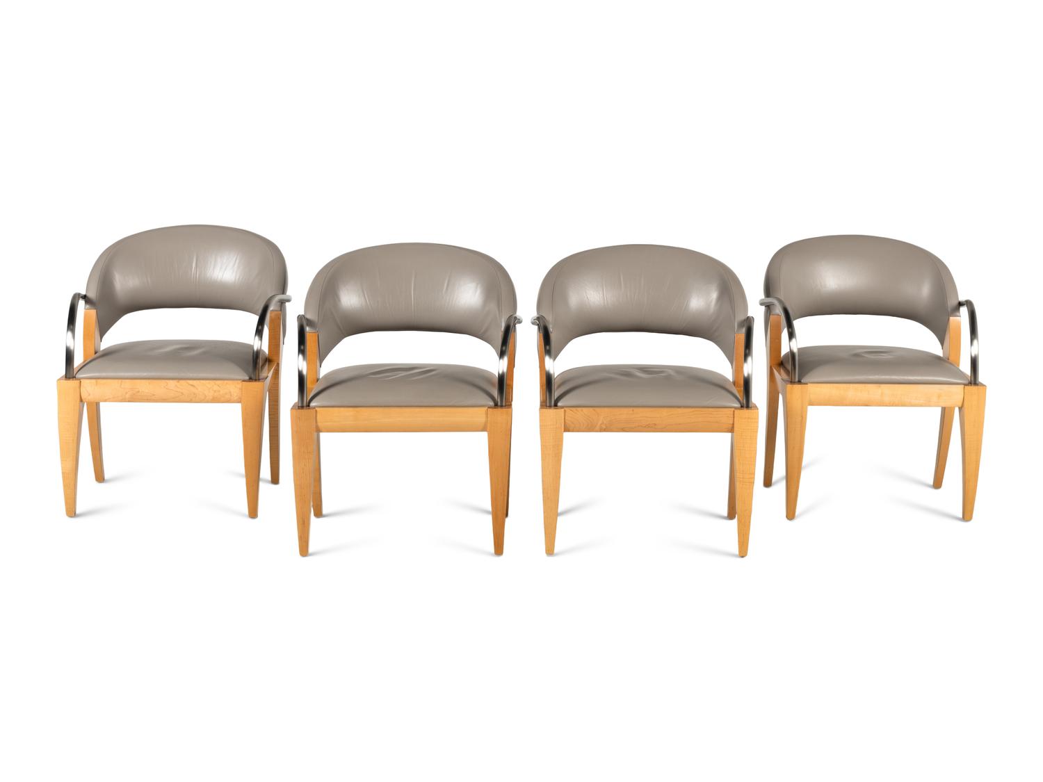 Four Willow Chairs Brueton