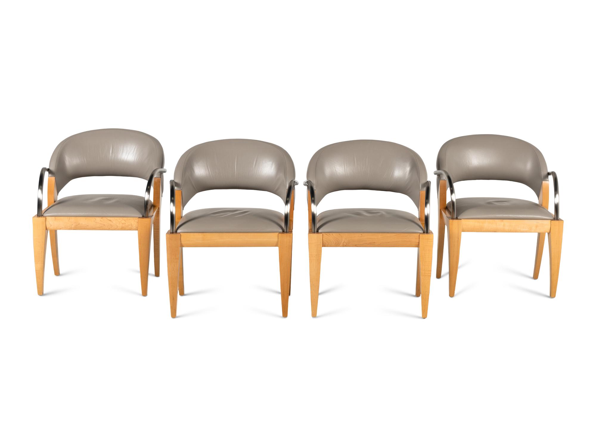 Four Willow Chairs Brueton