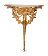 An Italian Giltwood Console Table — 20TH CENTURY