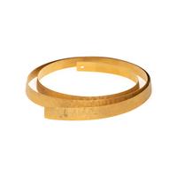 ATTRIBUTED TO ULLA AND MARTIN KAUFMANN, YELLOW GOLD SPIRAL NECKLACE