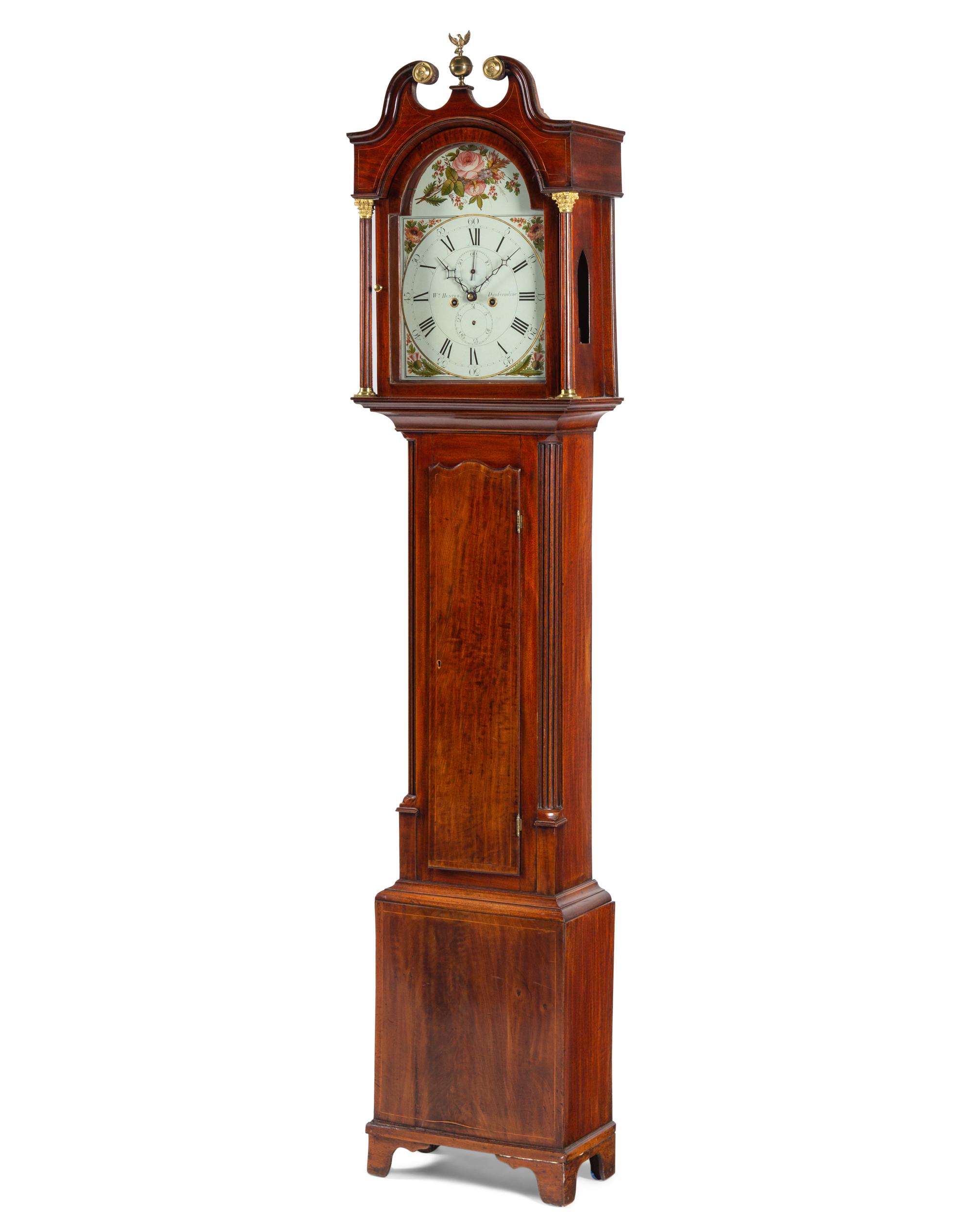 A Scottish George III Mahogany Tall Case Clock