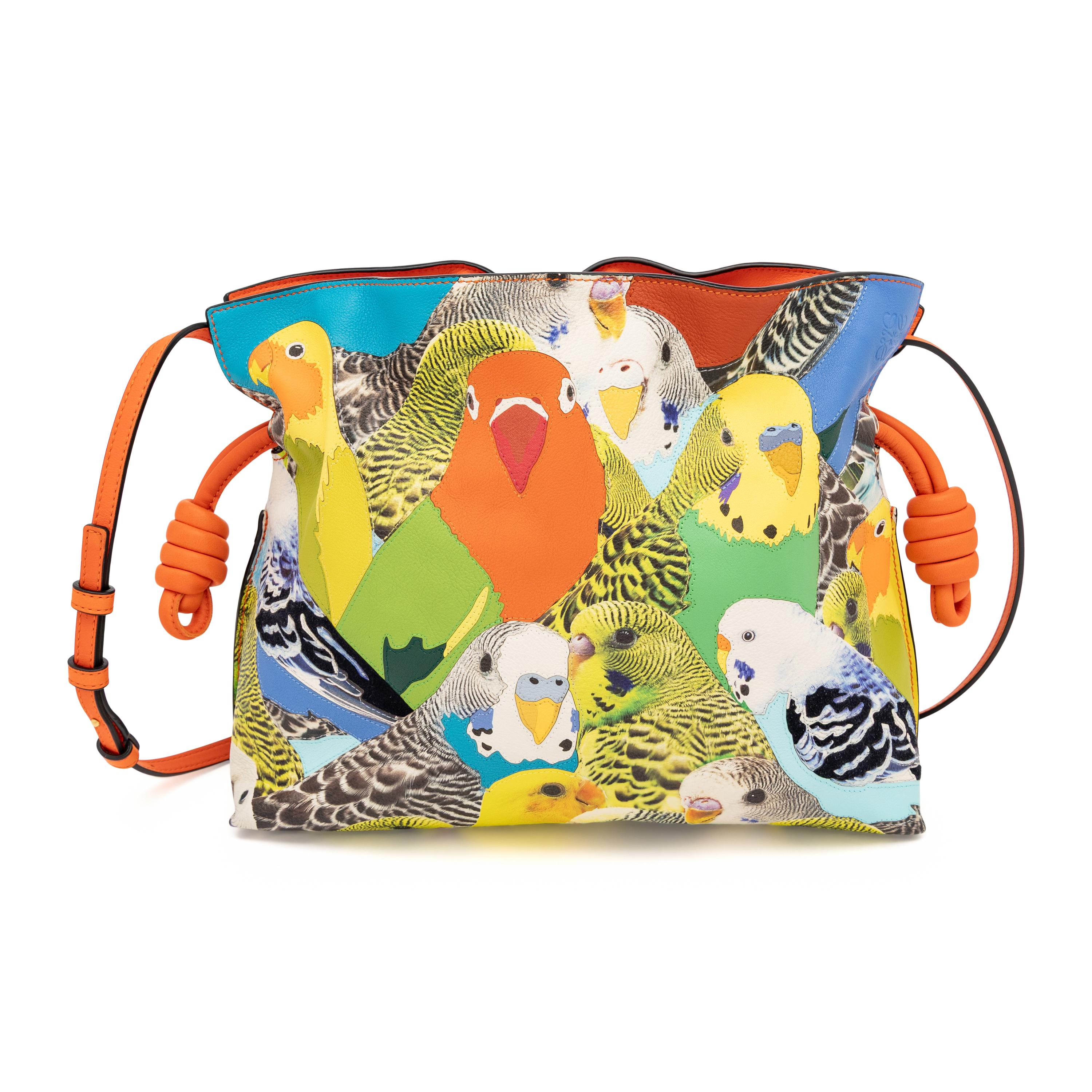 Loewe, Parakeet-Print Flamenco Bag