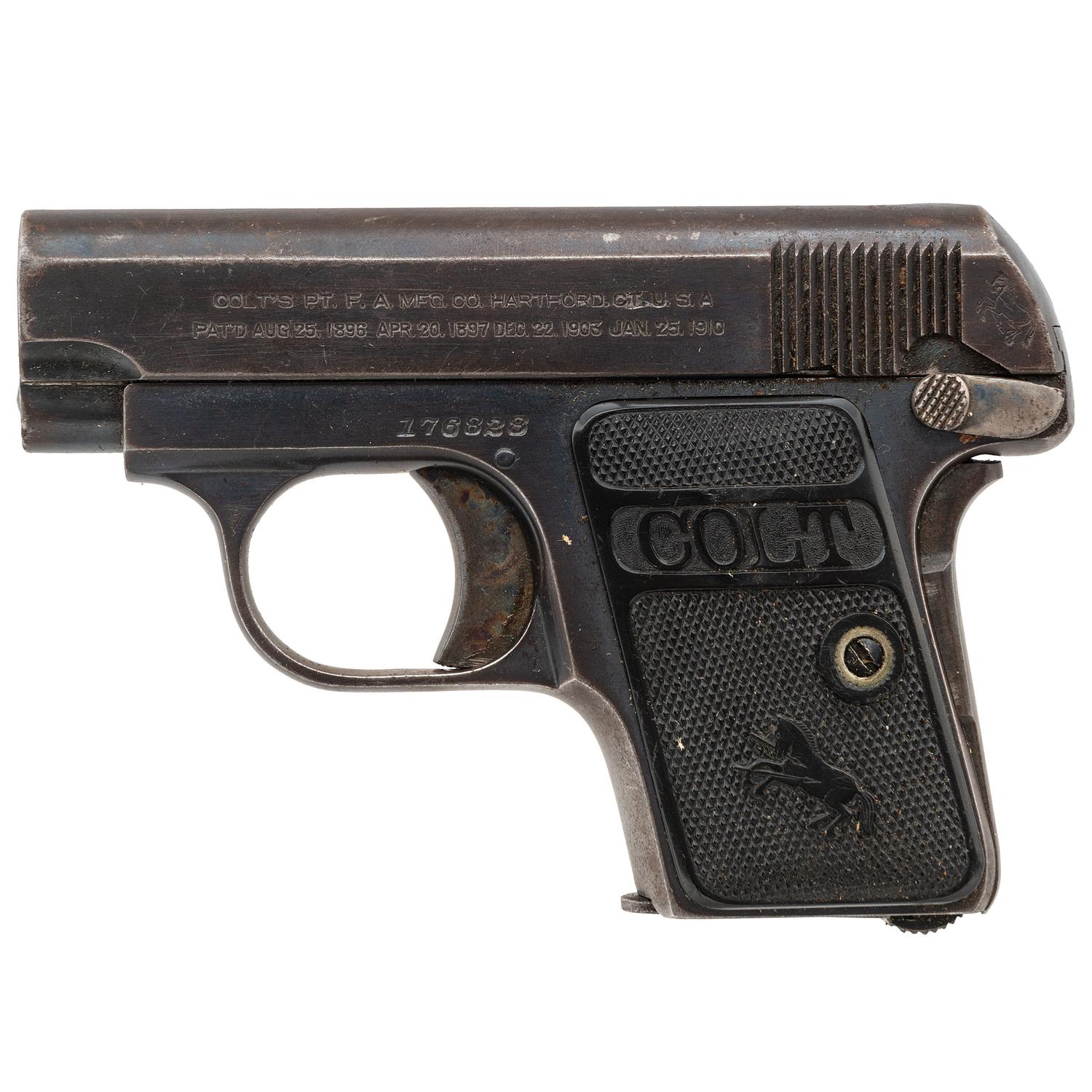 **Colt Model 1908 Hammerless Vest Pocket Pistol in Box
