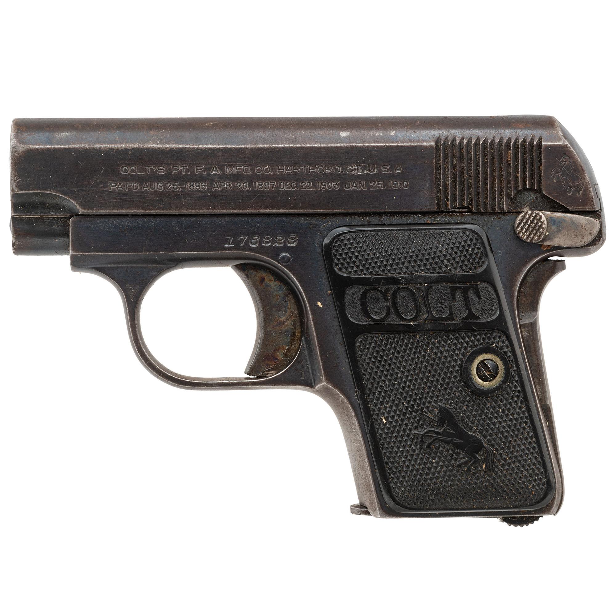**Colt Model 1908 Hammerless Vest Pocket Pistol in Box