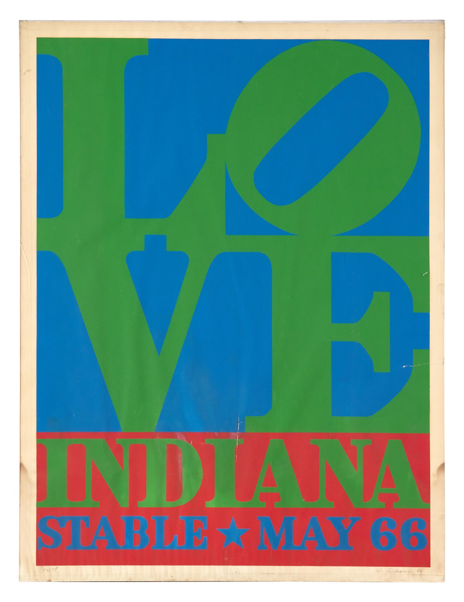 LOVE, Stable Gallery, May 1966