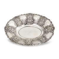 An Edwardian Silver Bread Basket