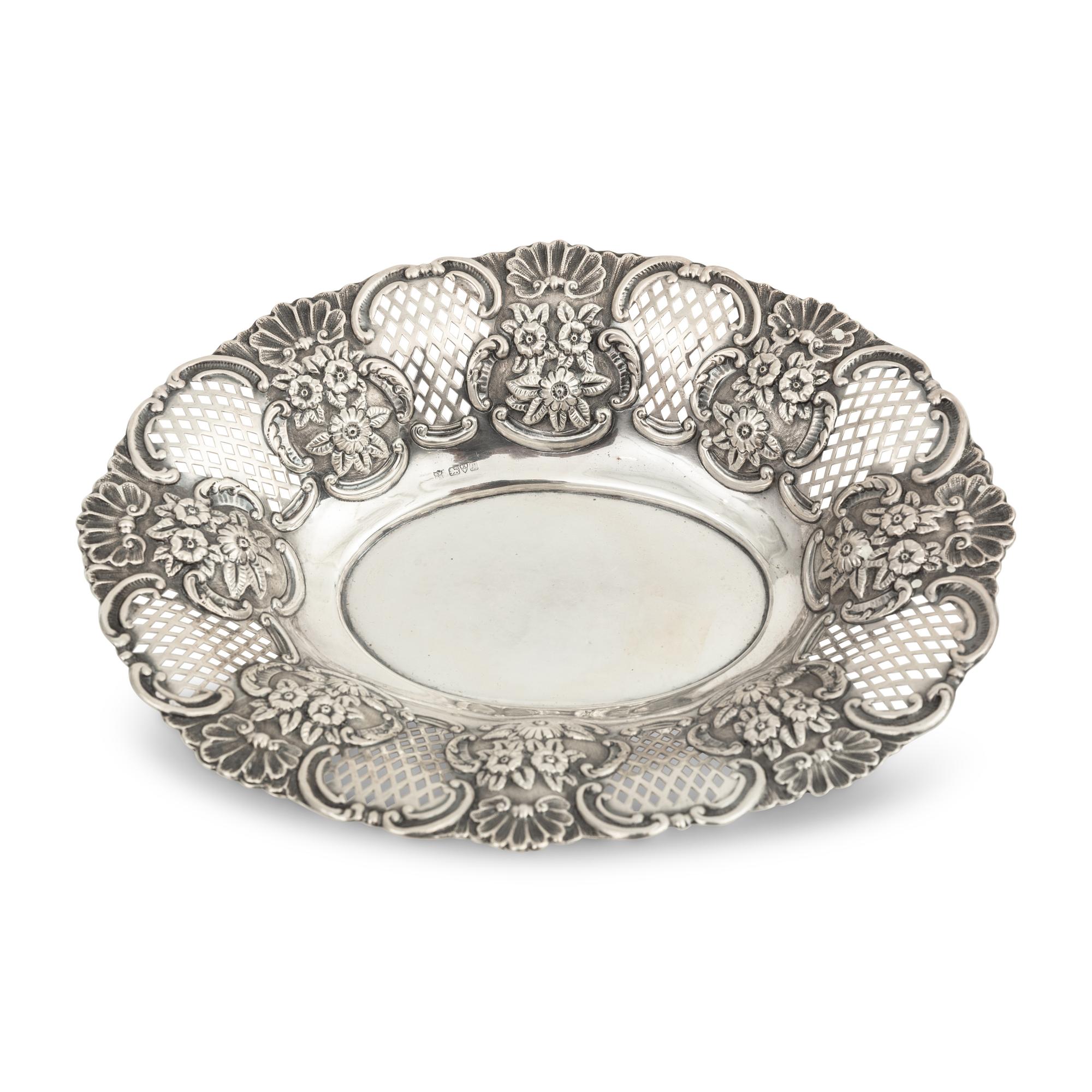 An Edwardian Silver Bread Basket
