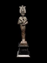 An Egyptian Bronze Osiris