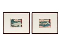 A Pair of Japanese Woodblock Prints