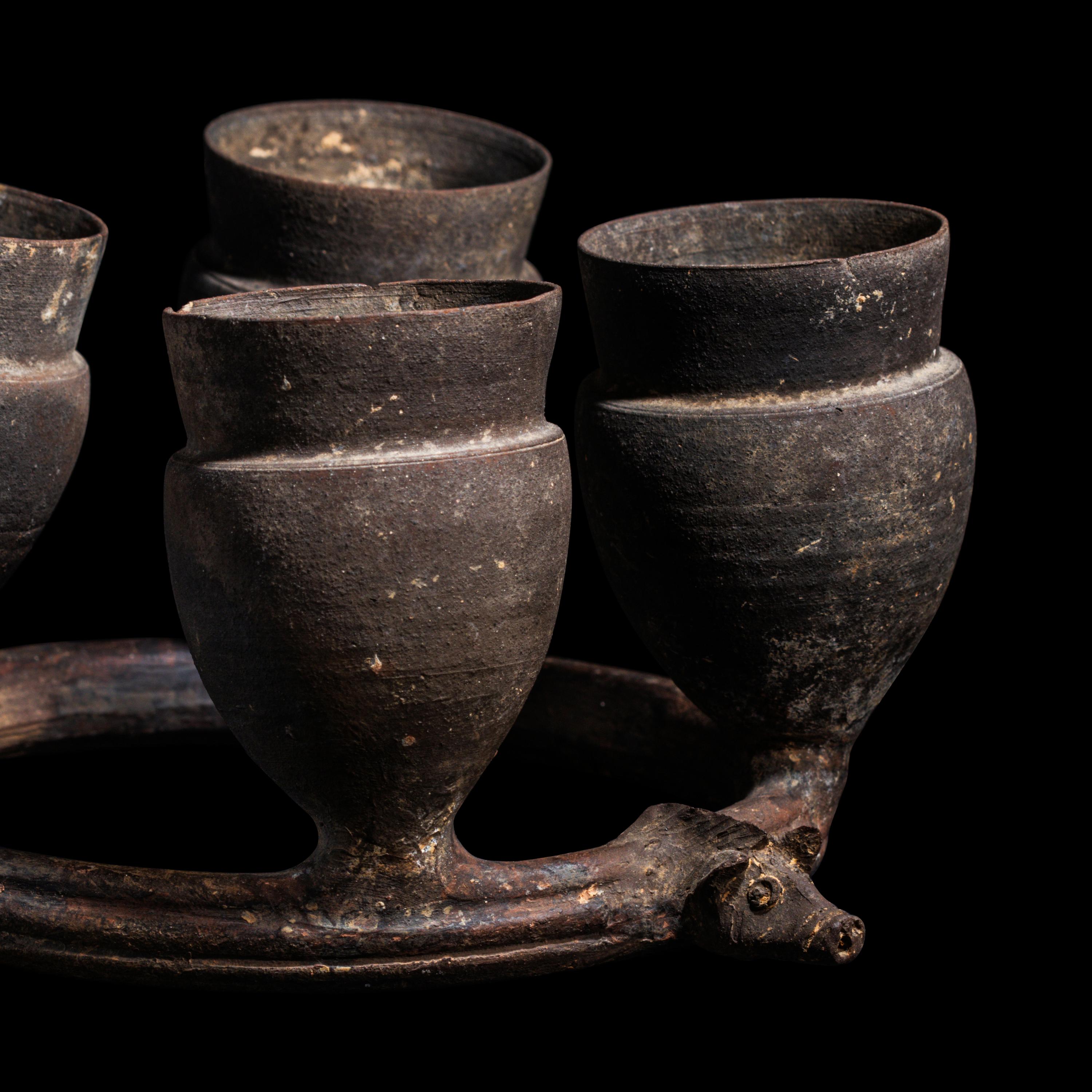 A Minoan or Mycenaean Terracotta Kernos