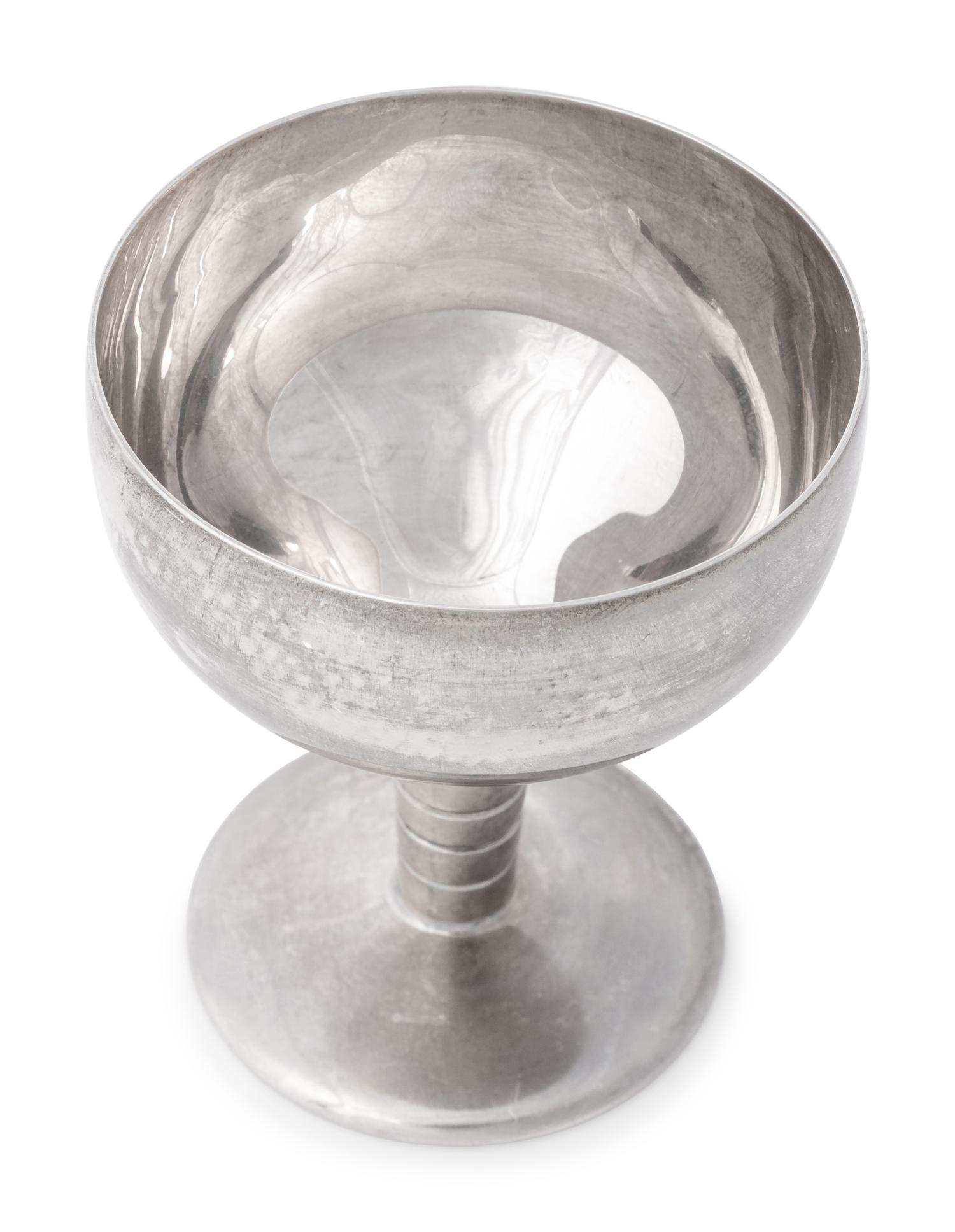 A Group of Six Worden-Munnis Silver Goblets