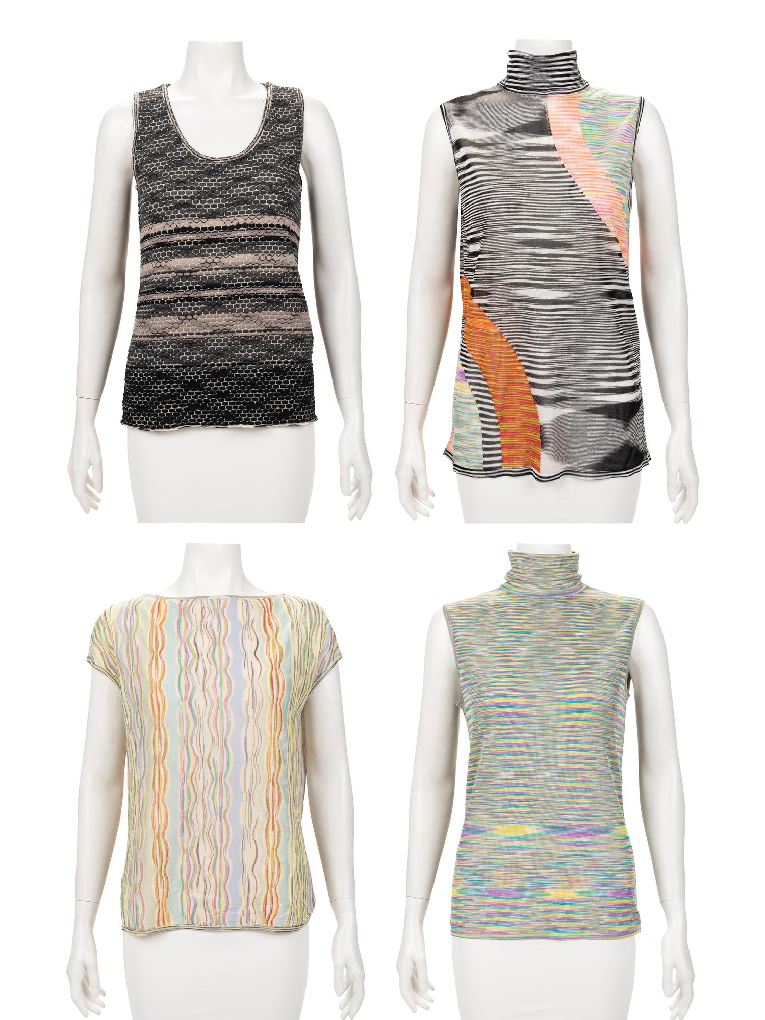 Collection of Eight Missoni Knit Pieces, 1990-2000s