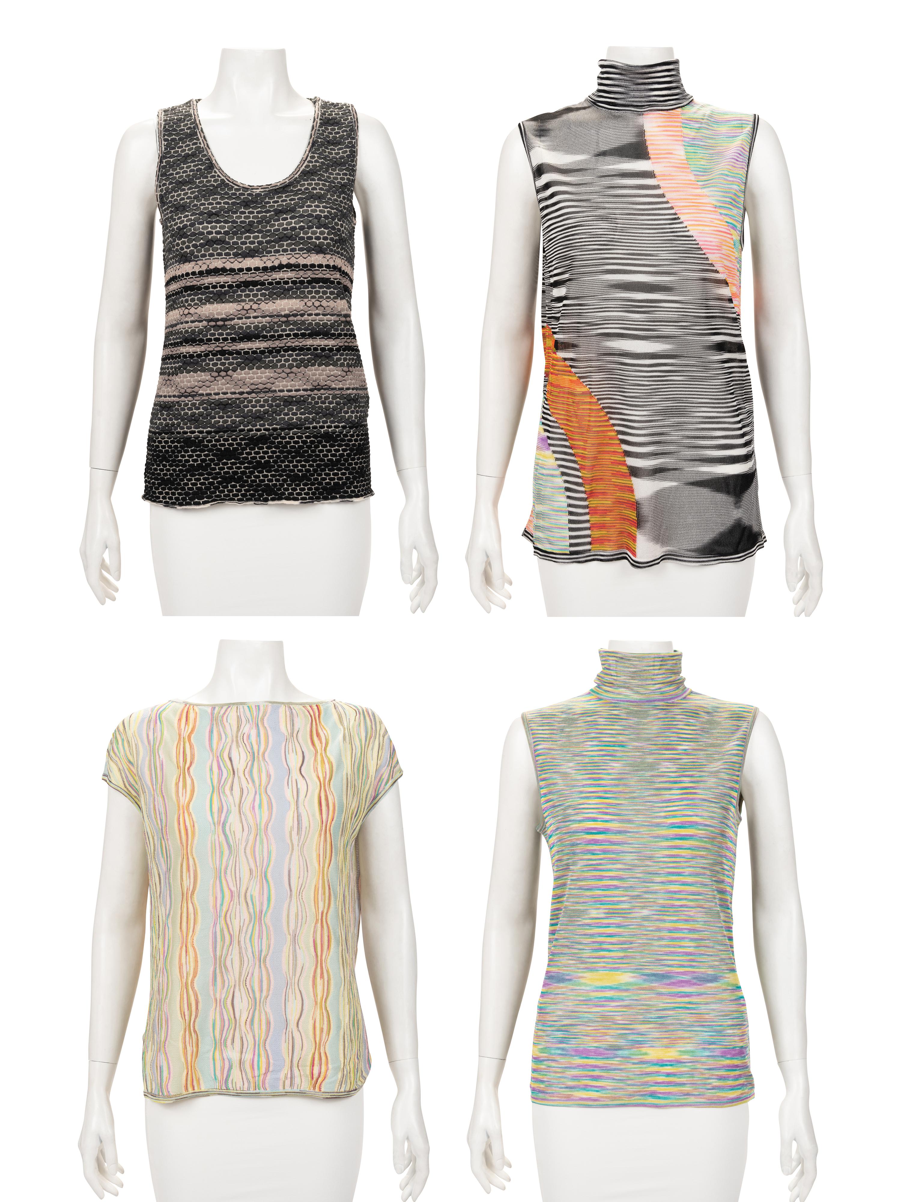 Collection of Eight Missoni Knit Pieces, 1990-2000s