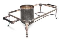 A Collection of Silver-Plate Serving Articles, 20th Century, comprising warming stands of various form and size.
