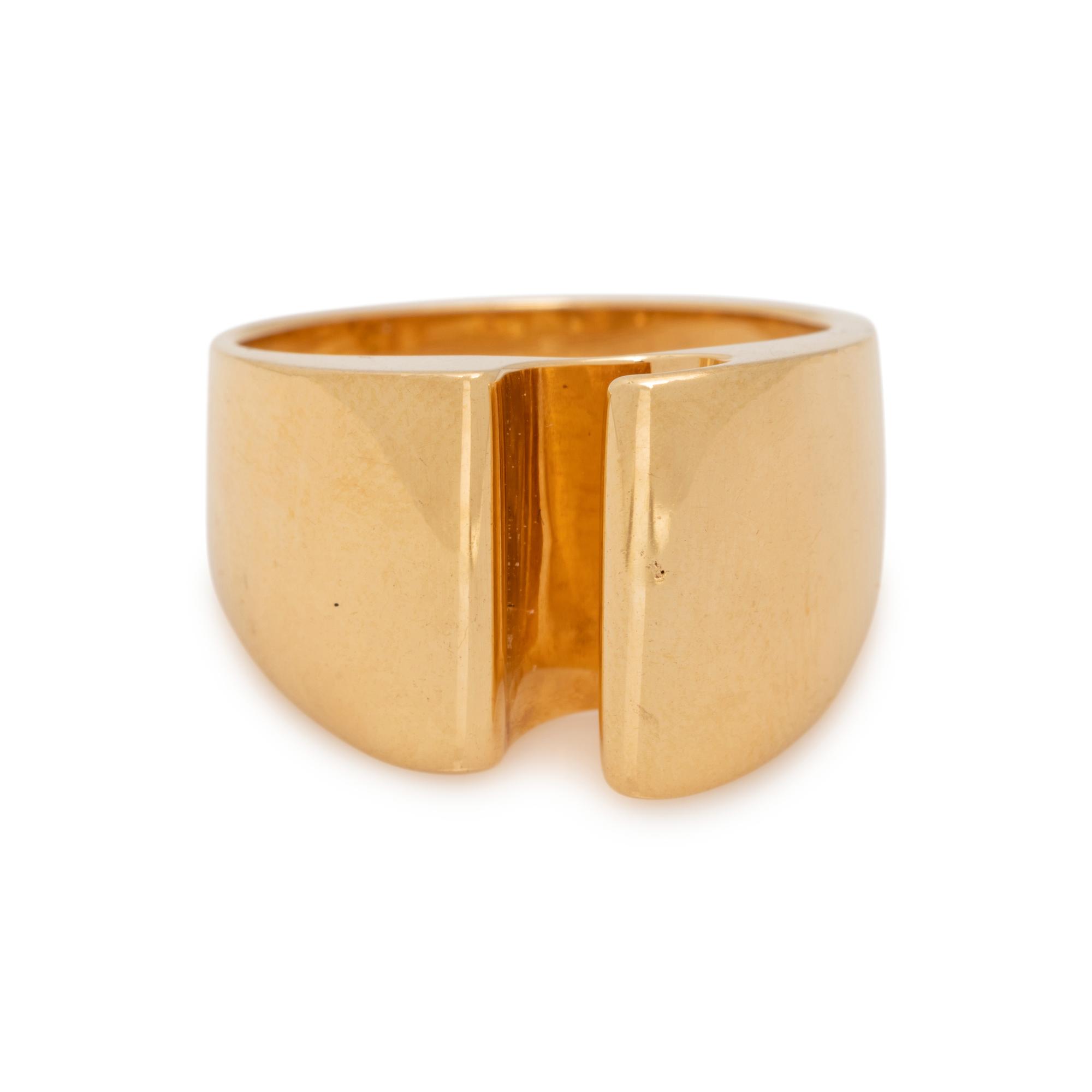 YELLOW GOLD RING