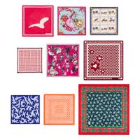 Nine Cotton Designer Scarves