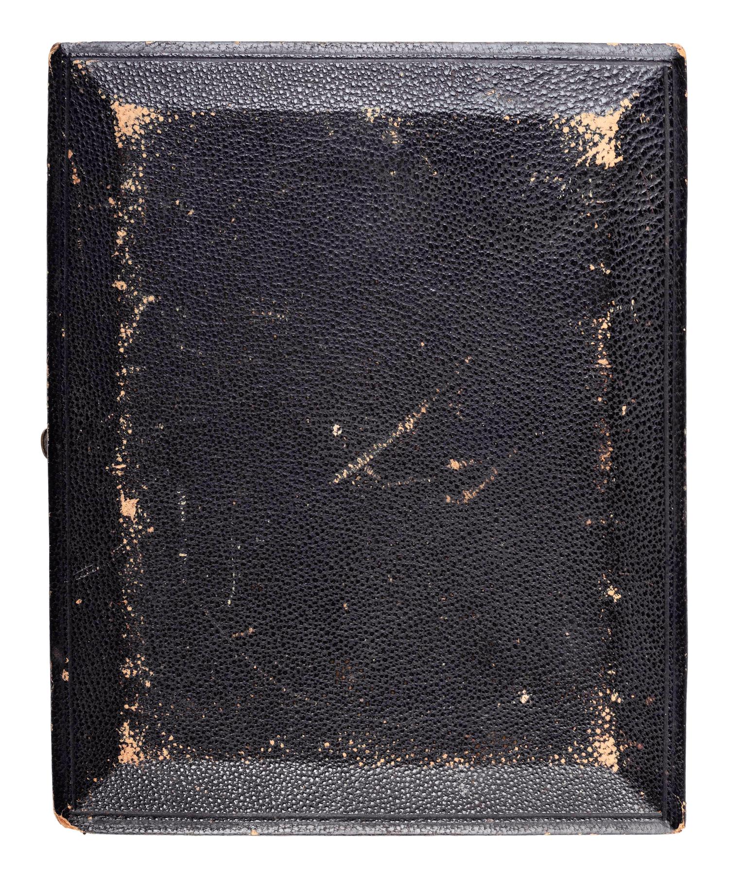 [EARLY PHOTOGRAPHY]. BECKERS, Alexander (active 1842-1869), photographer. A stereodaguerreotype of "Great Uncle Joe Rogers" housed in a Mascher case. New York, NY: ca 1857.
