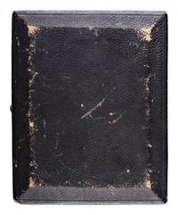 [EARLY PHOTOGRAPHY]. BECKERS, Alexander (active 1842-1869), photographer. A stereodaguerreotype of "Great Uncle Joe Rogers" housed in a Mascher case. New York, NY: ca 1857.