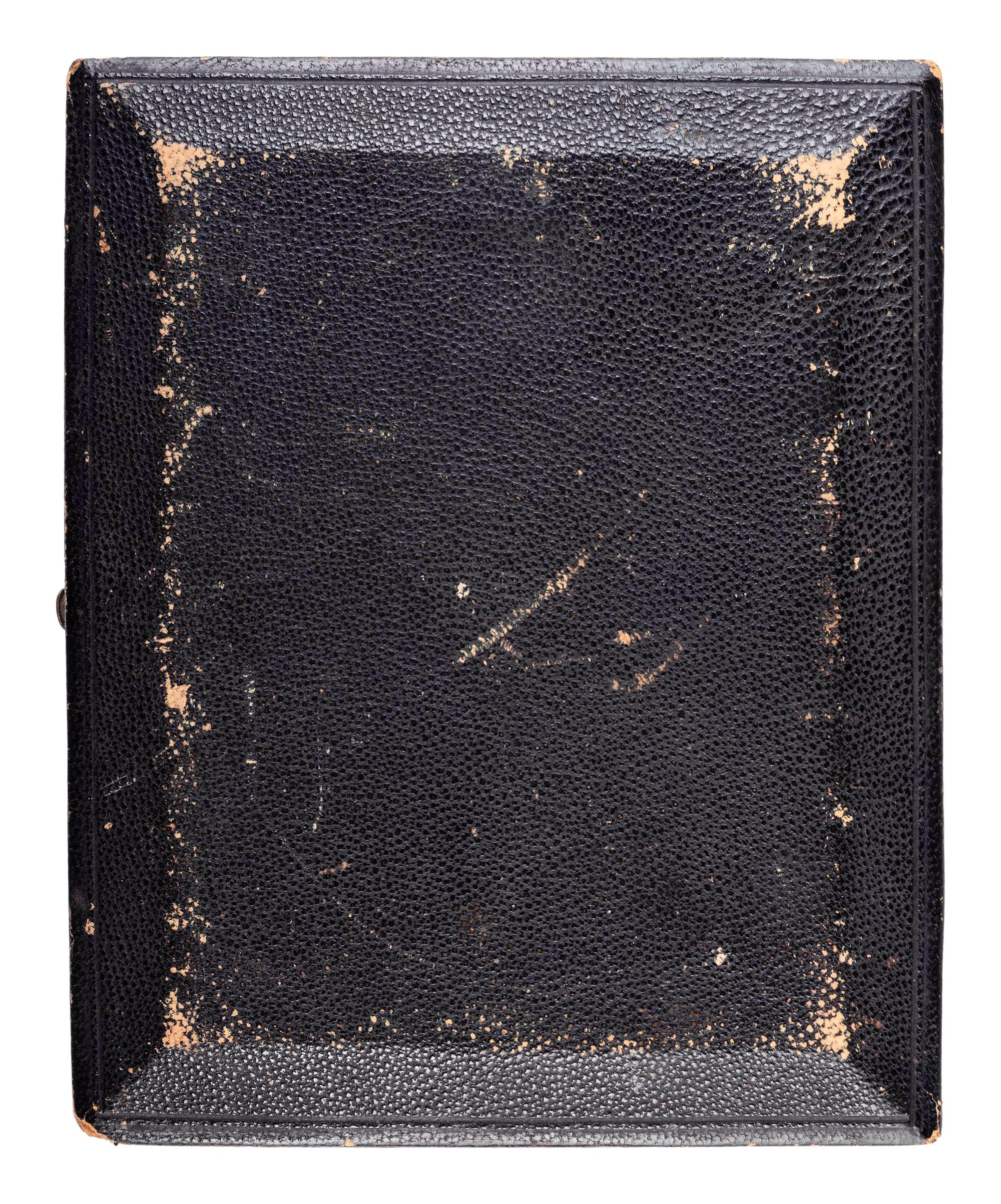 [EARLY PHOTOGRAPHY]. BECKERS, Alexander (active 1842-1869), photographer. A stereodaguerreotype of "Great Uncle Joe Rogers" housed in a Mascher case. New York, NY: ca 1857.