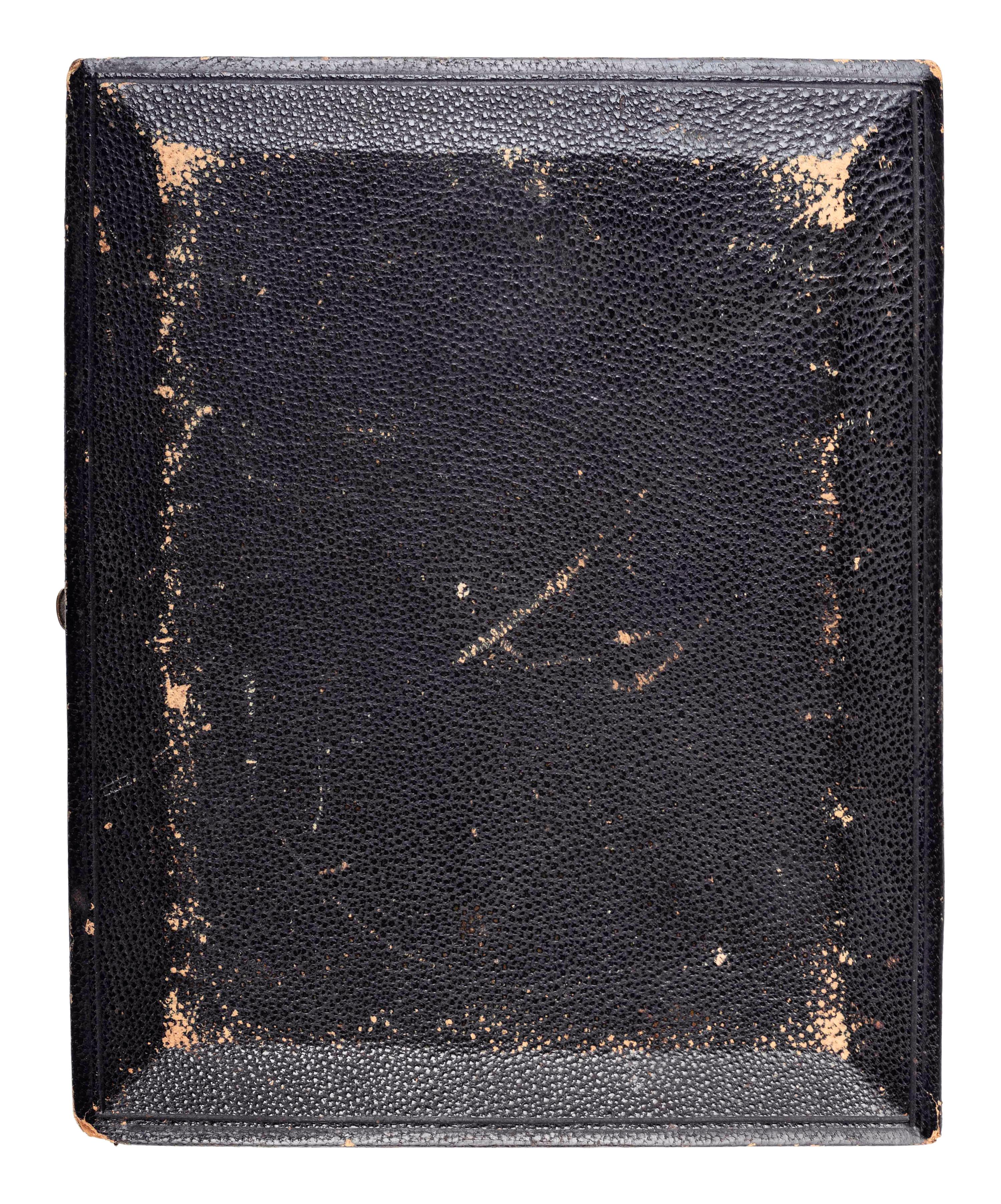 [EARLY PHOTOGRAPHY]. BECKERS, Alexander (active 1842-1869), photographer. A stereodaguerreotype of "Great Uncle Joe Rogers" housed in a Mascher case. New York, NY: ca 1857.