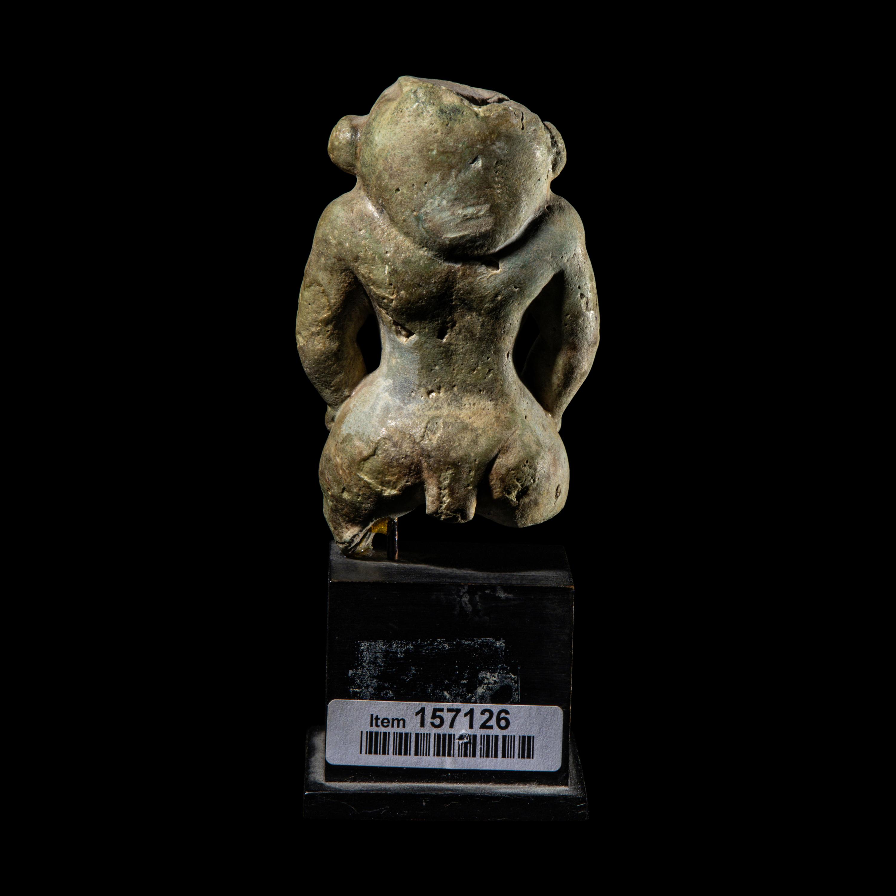 An Egyptian Faience Bes