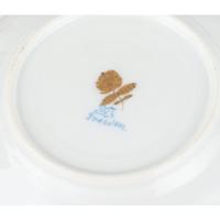 A Dresden Parcel-Gilt Monogrammed Porcelain Dinner Service, Plus