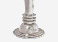 American, Pair of Chrome Table Lamps