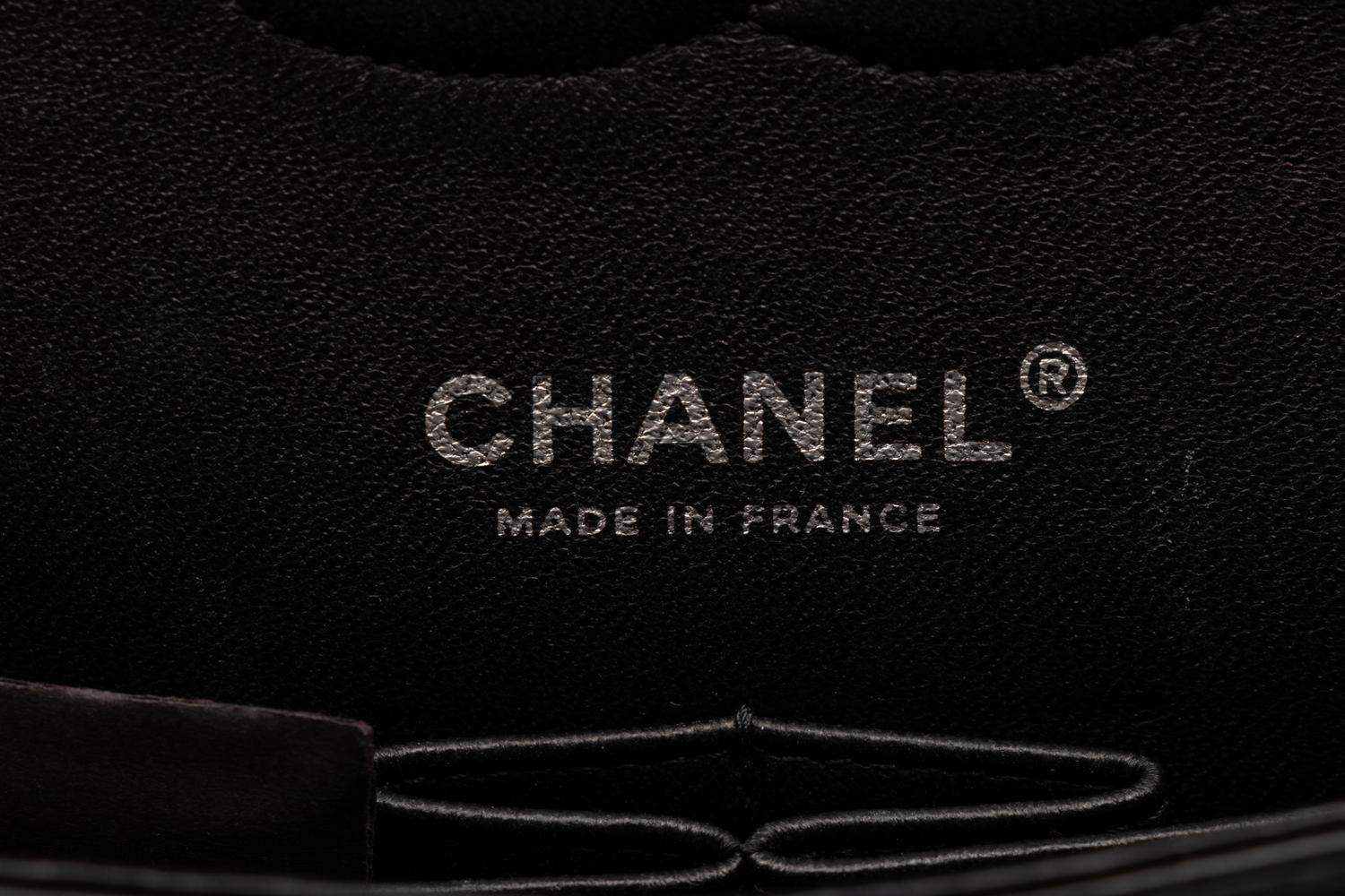 Chanel Black Patent Double-Flap Bag, 2002-03