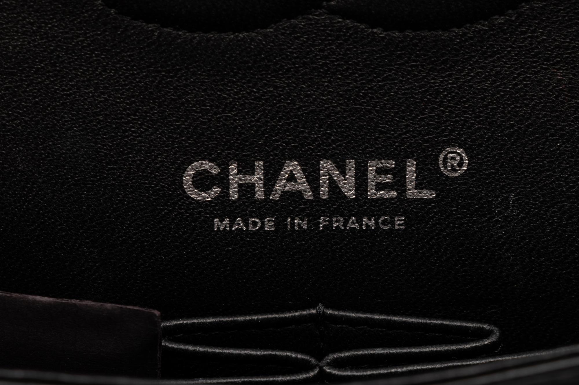 Chanel Black Patent Double-Flap Bag, 2002-03