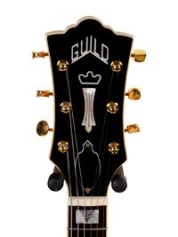 A Guild Tiger Maple and Mother-of-Pearl Inlaid Electric Blues Guitar
