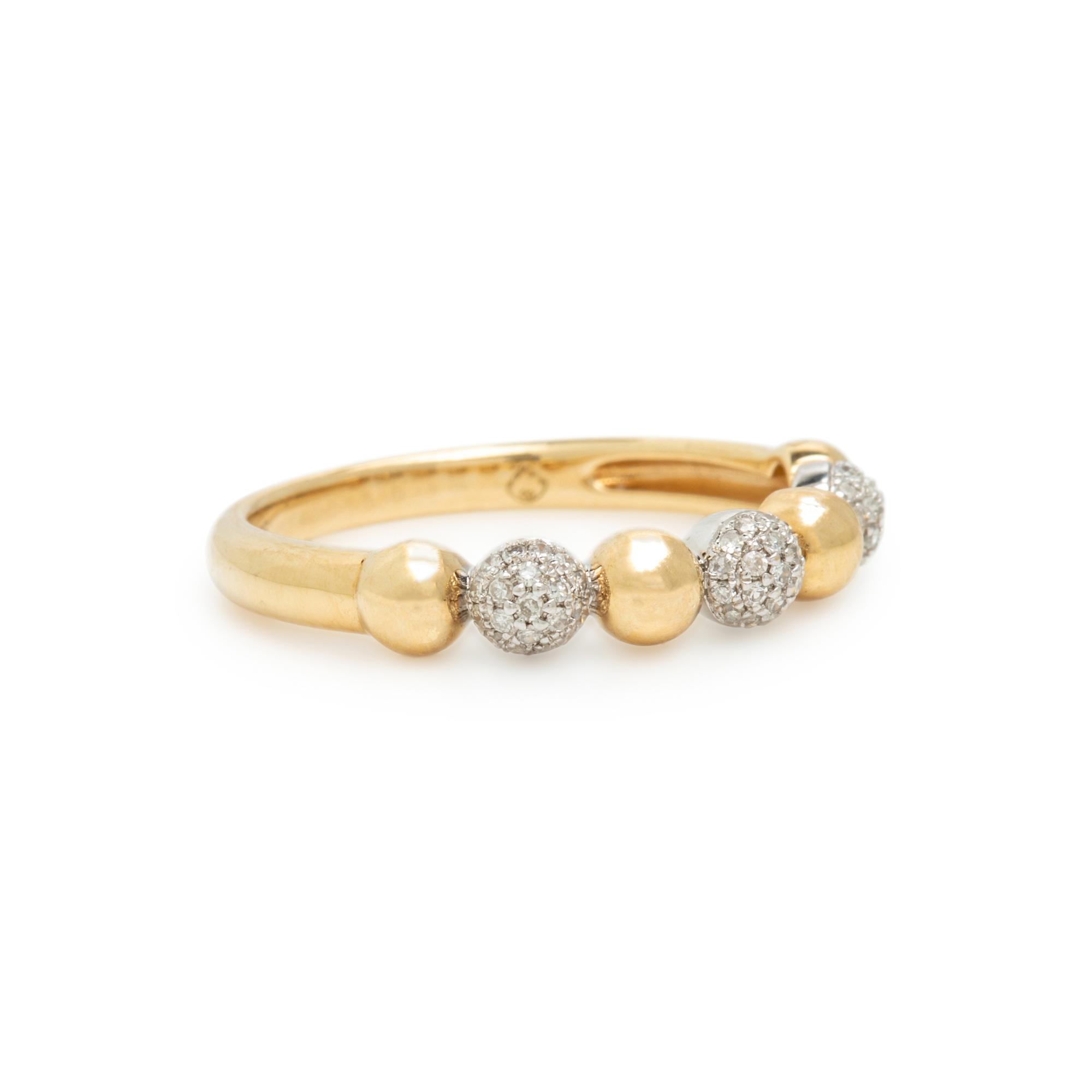 Collection of Bicolor Gold and Diamond Rings