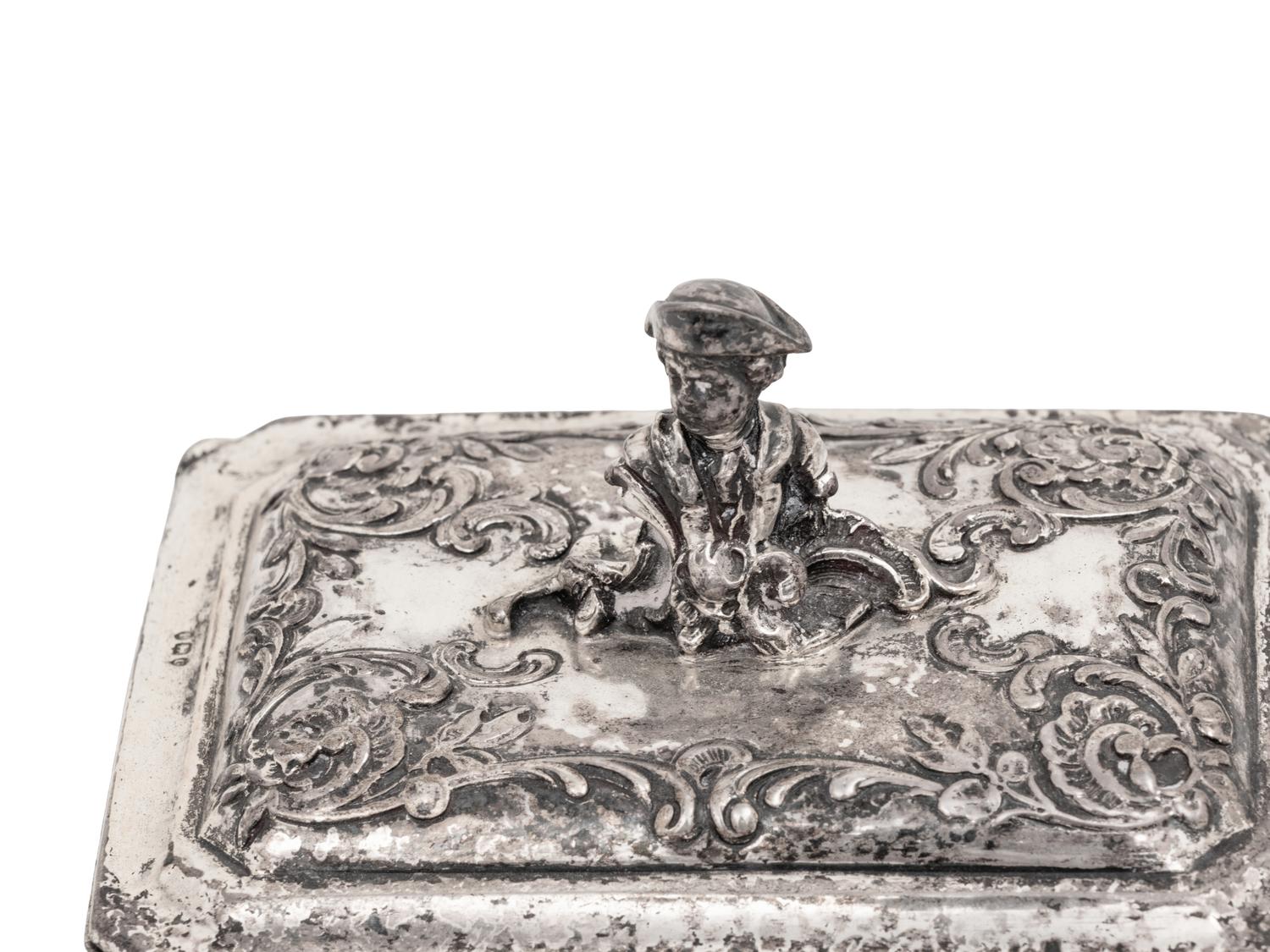 A Dutch Silver Tobacco Box