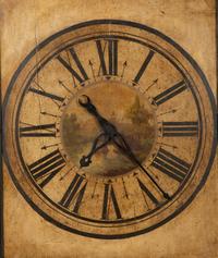 An English Painted Tavern Clock
