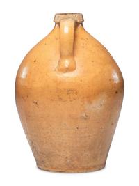 A Henry Purdy Two-Gallon Cobalt Decorated Stoneware Jug