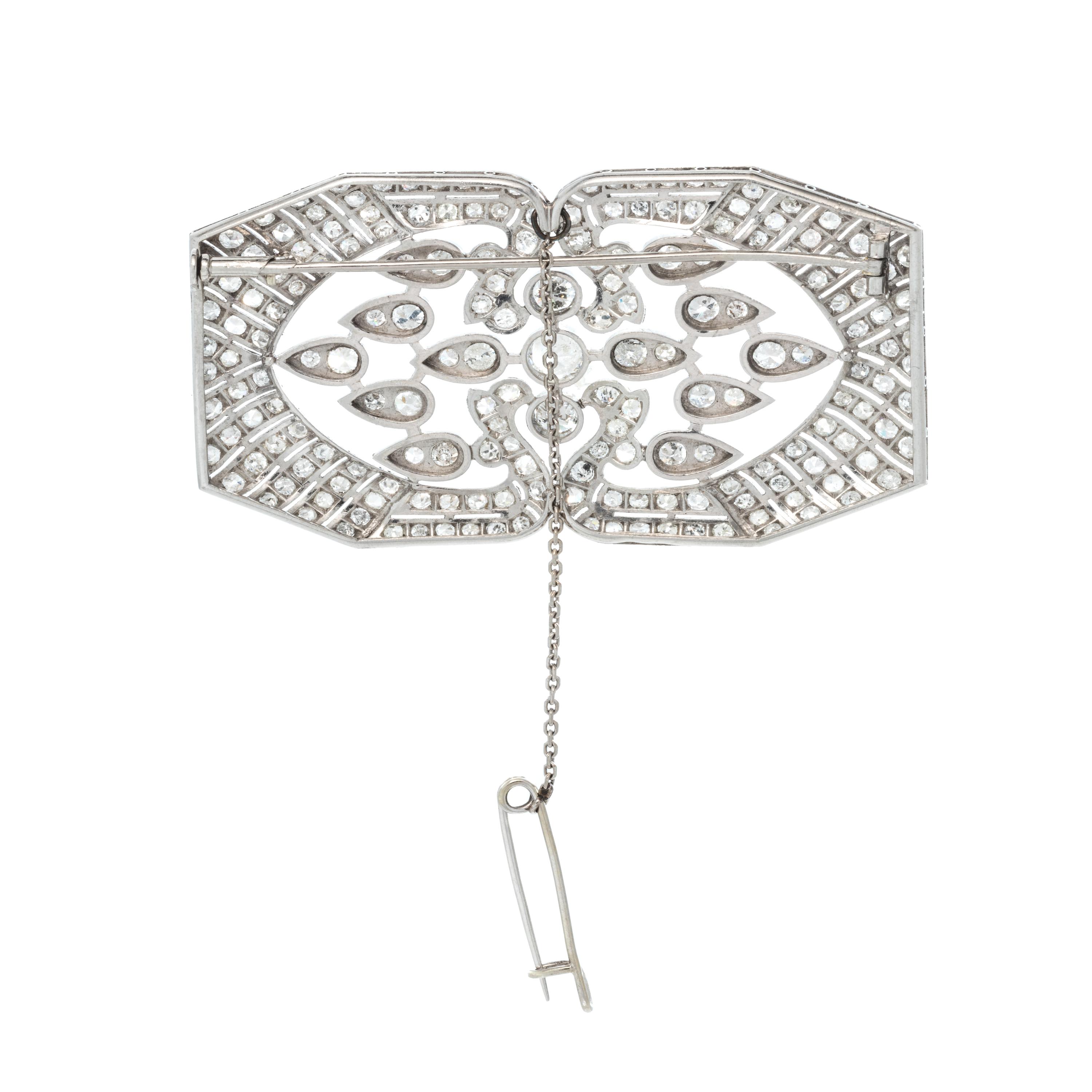 DIAMOND BROOCH
