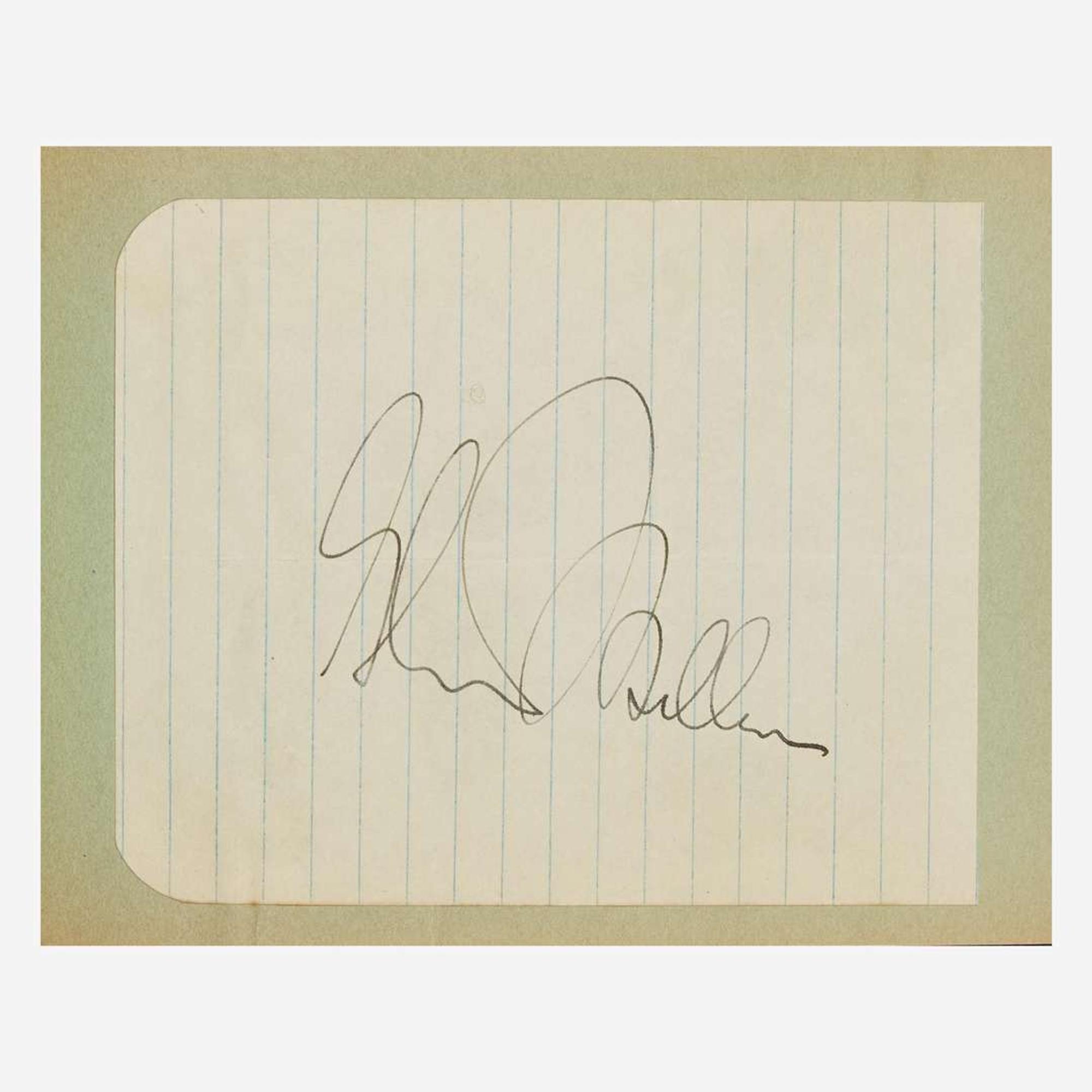 [Sports] Ruth, Babe, et al. Autograph Album, ca. 1930s