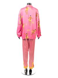 Patrick Kelly Pink Pajama Set, 1980s