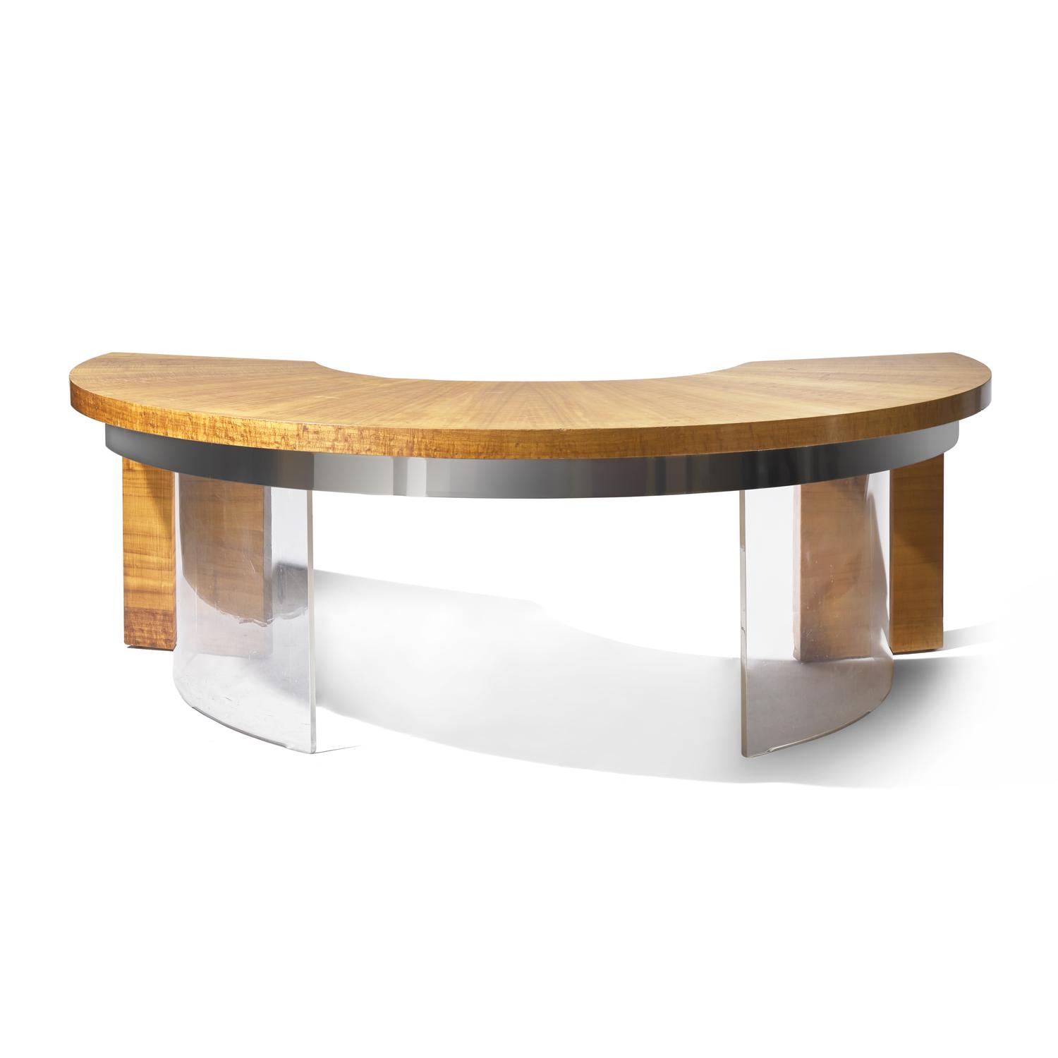 Vladimir Kagan (American, 1927–2016) — Demi-Lune Executive Desk