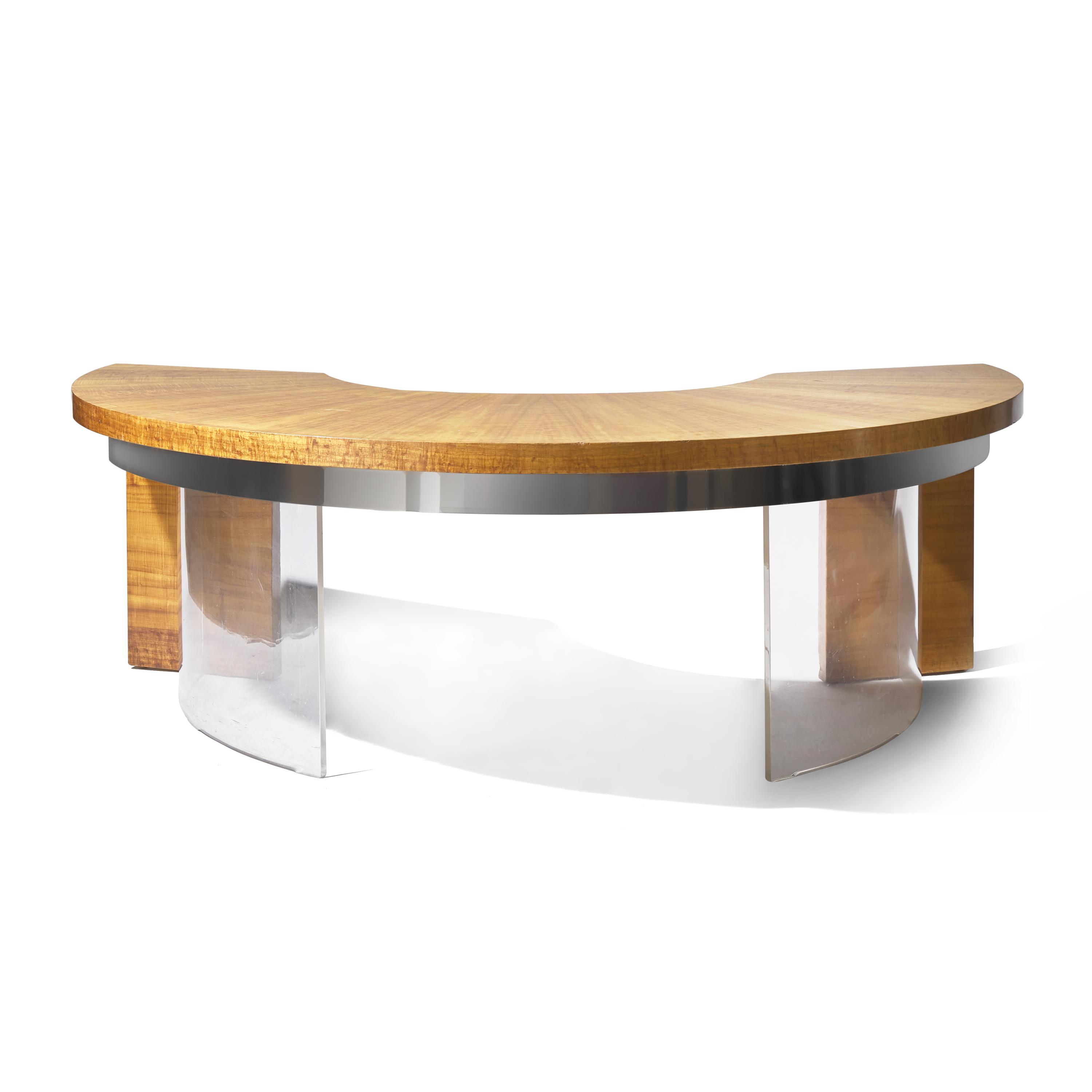Vladimir Kagan (American, 1927–2016) — Demi-Lune Executive Desk