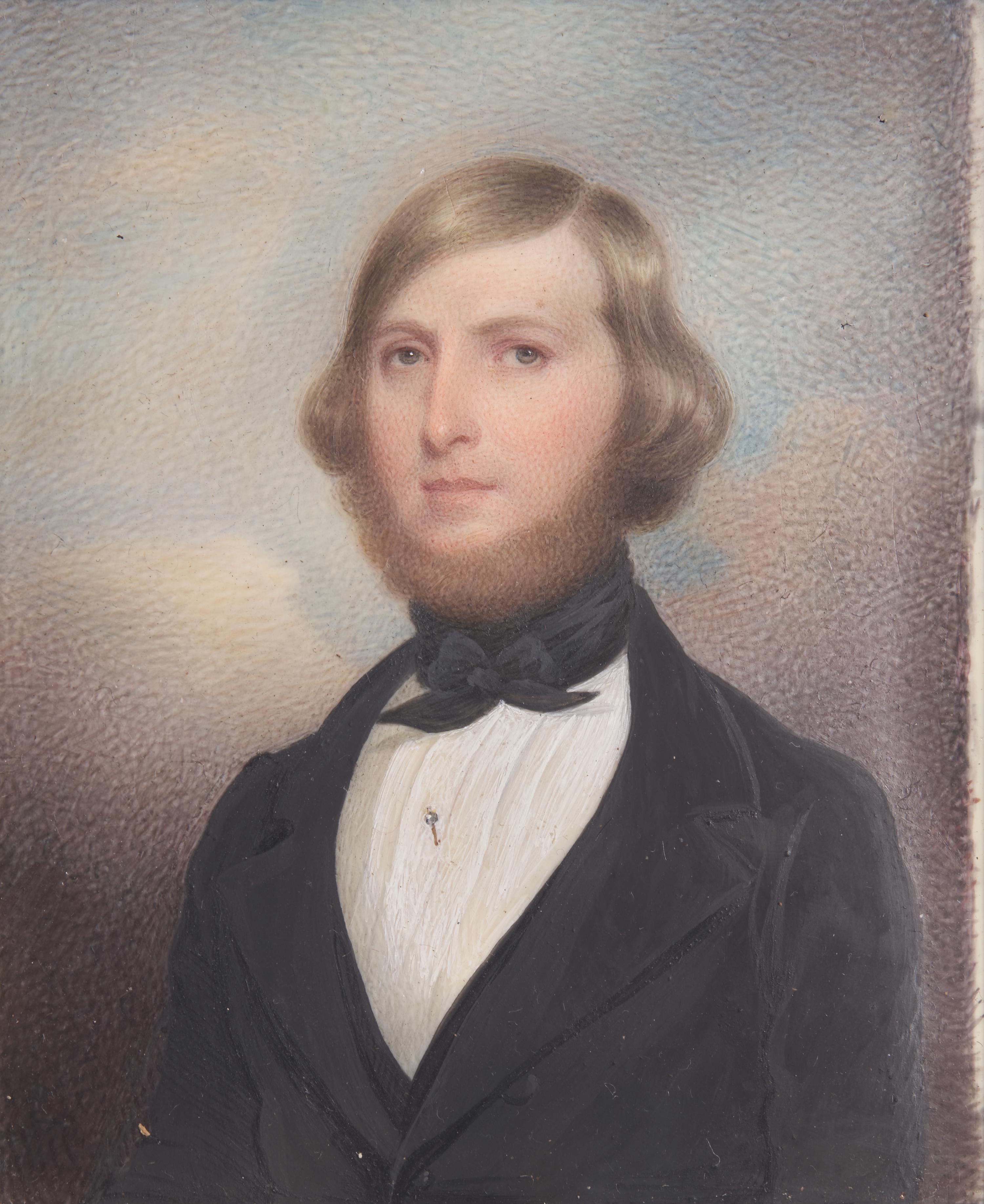 Charles H. Fraser (Charleston, South Carolina, 1782-1860) — Portrait Miniature of Henry Latrobe Roosevelt (1811-1884)