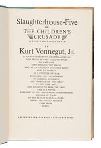 Vonnegut, Kurt (1922-2007). Slaughterhouse-Five or The Children's Crusade . New York: A Seymour Lawrence Book / Delacorte Press, 1969.